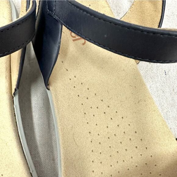 Hotter‎ Tropic navy classic two-part comfort sandal Euro Size 41.5 US Size 9.5 - Picture 7 of 12